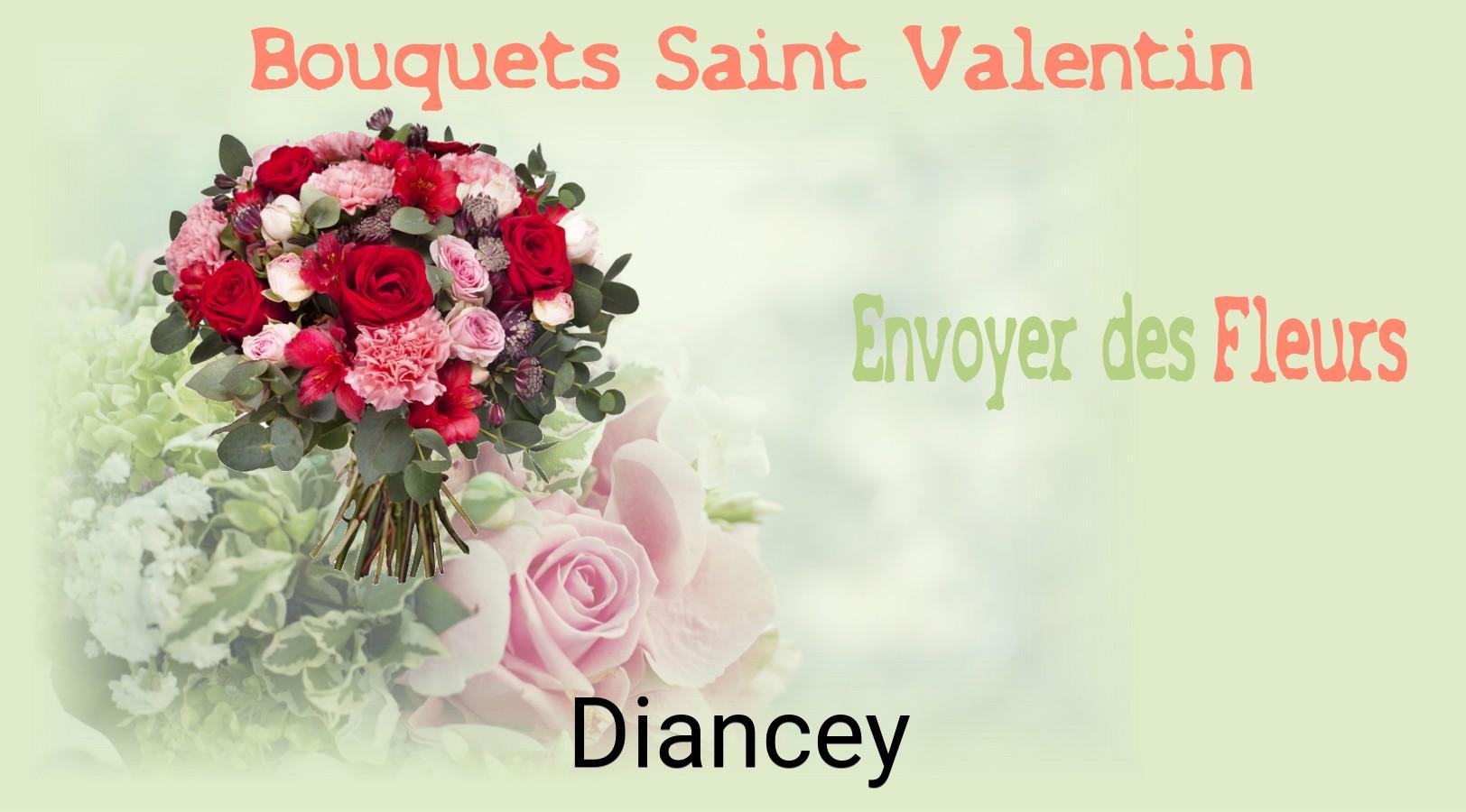 Roses de Saint-Valentin livrées à Diancey